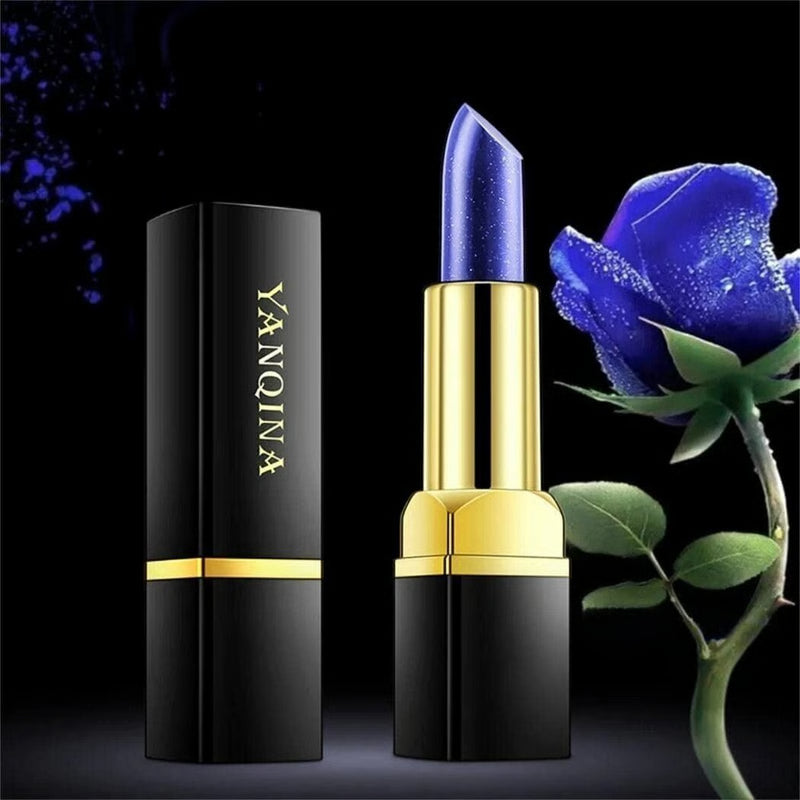 Magical Discoloration Blue-Rose Temperature Changing Lipstick – Color-Shifting, Moisturizing & Long Lasting