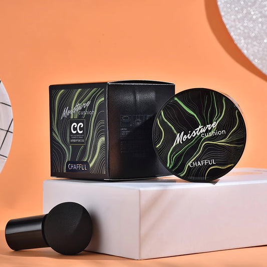 Flawless CC Cream Foundation with Mushroom Air Cushion – Ideal Beauty Gift for Her
