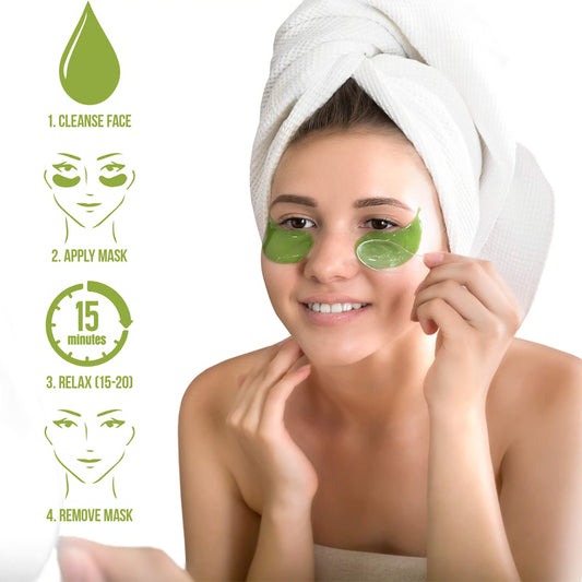 Collagen Eye Mask | Firming Eye Mask | Eye Gel Treatment Masks for Puffy Eyes | Eye Lines & Moisturizing Eye Patches
