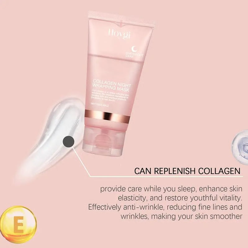 Hydrating Firming Mask, Overnight Collagen Treatment to Reduce Sagging & Dullness