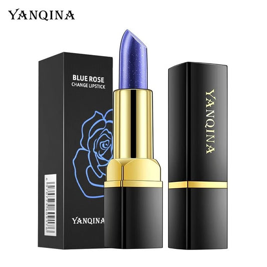 Magical Discoloration Blue-Rose Temperature Changing Lipstick – Color-Shifting, Moisturizing & Long Lasting