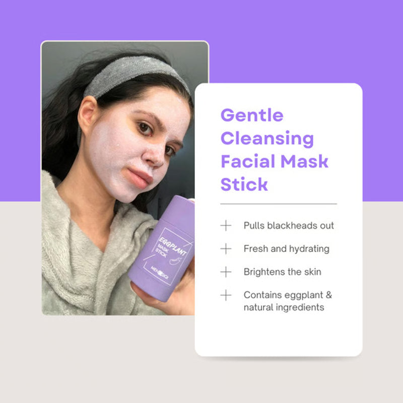 Revolutionary Cleansing Stick Facial Mask for Enhanced Moisturizing & Oil Control for Women Men All Skin Types
