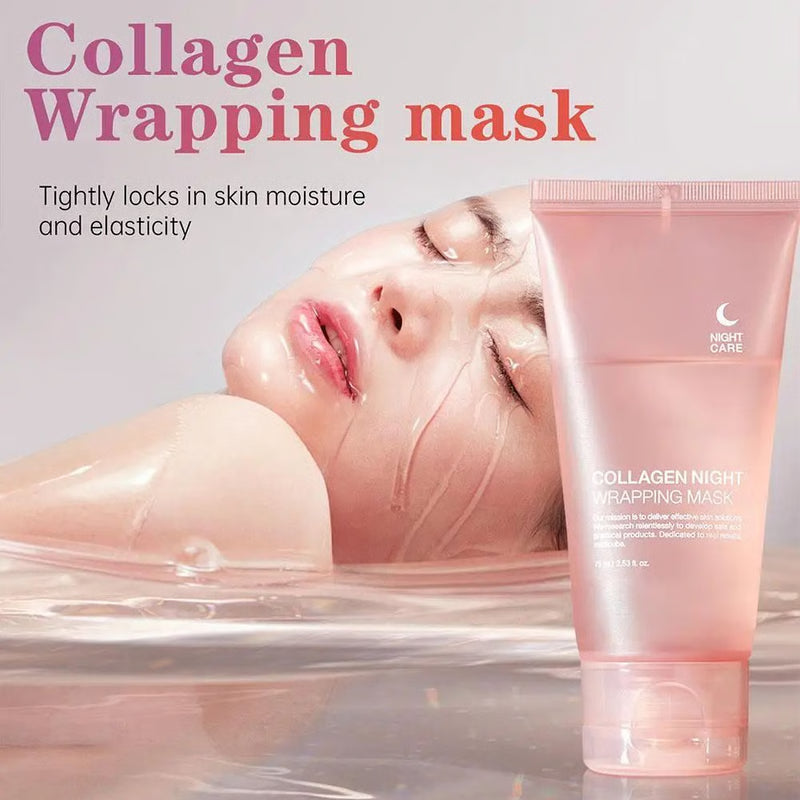 Hydrating Firming Mask, Overnight Collagen Treatment to Reduce Sagging & Dullness