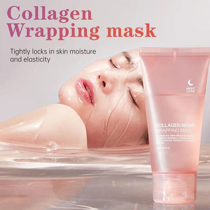 Hydrating Firming Mask, Overnight Collagen Treatment to Reduce Sagging & Dullness