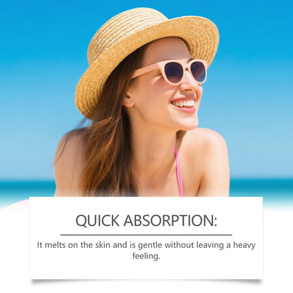Coconut Glow Sunscreen Oil Waterproof UV Protection Body Oil for Radiant Skin