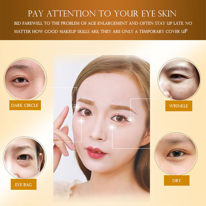 Gold Infused Hydrating Collagen Eye Patches Anti Aging Dark Circle & Puffiness Gold Eye Mask