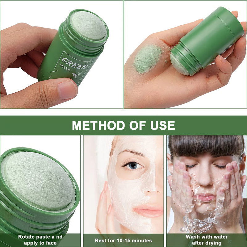 Revolutionary Cleansing Stick Facial Mask for Enhanced Moisturizing & Oil Control for Women Men All Skin Types