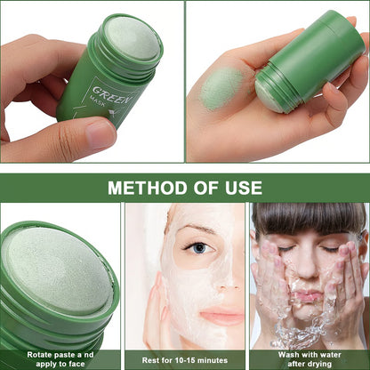 Revolutionary Cleansing Stick Facial Mask for Enhanced Moisturizing & Oil Control for Women Men All Skin Types