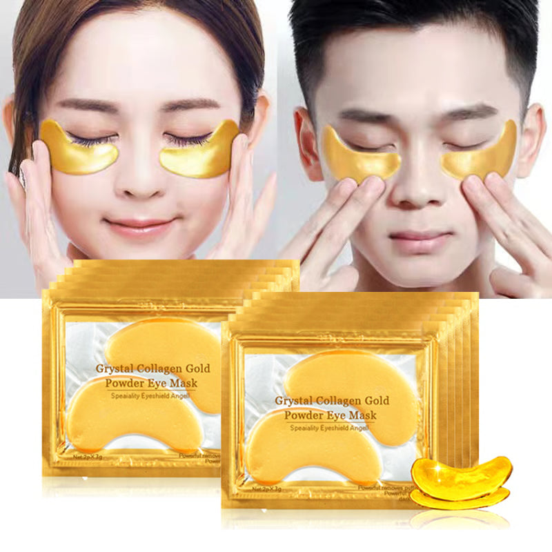Gold Infused Hydrating Collagen Eye Patches Anti Aging Dark Circle & Puffiness Gold Eye Mask