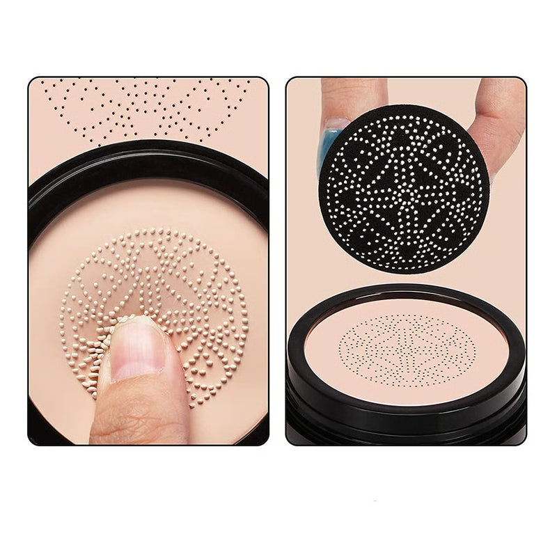 Flawless CC Cream Foundation with Mushroom Air Cushion – Ideal Beauty Gift for Her
