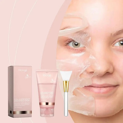 Hydrating Firming Mask, Overnight Collagen Treatment to Reduce Sagging & Dullness