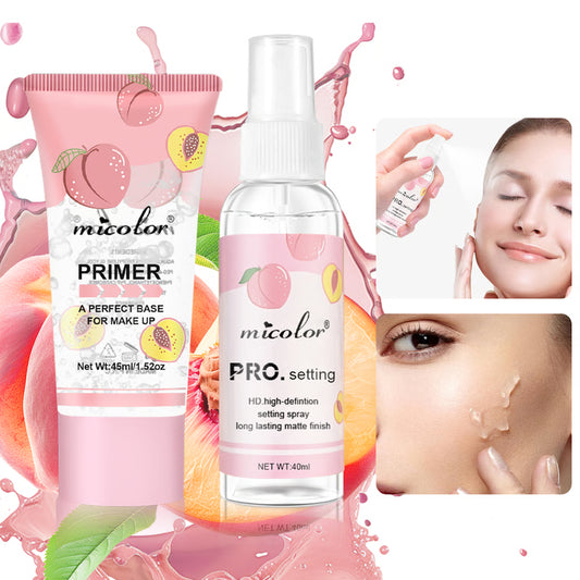 Makeup Set of Primer, Setting Spray, Invisible Pore, Color Rendering, Hold Makeup, Base Makeup, Makeup Finishing